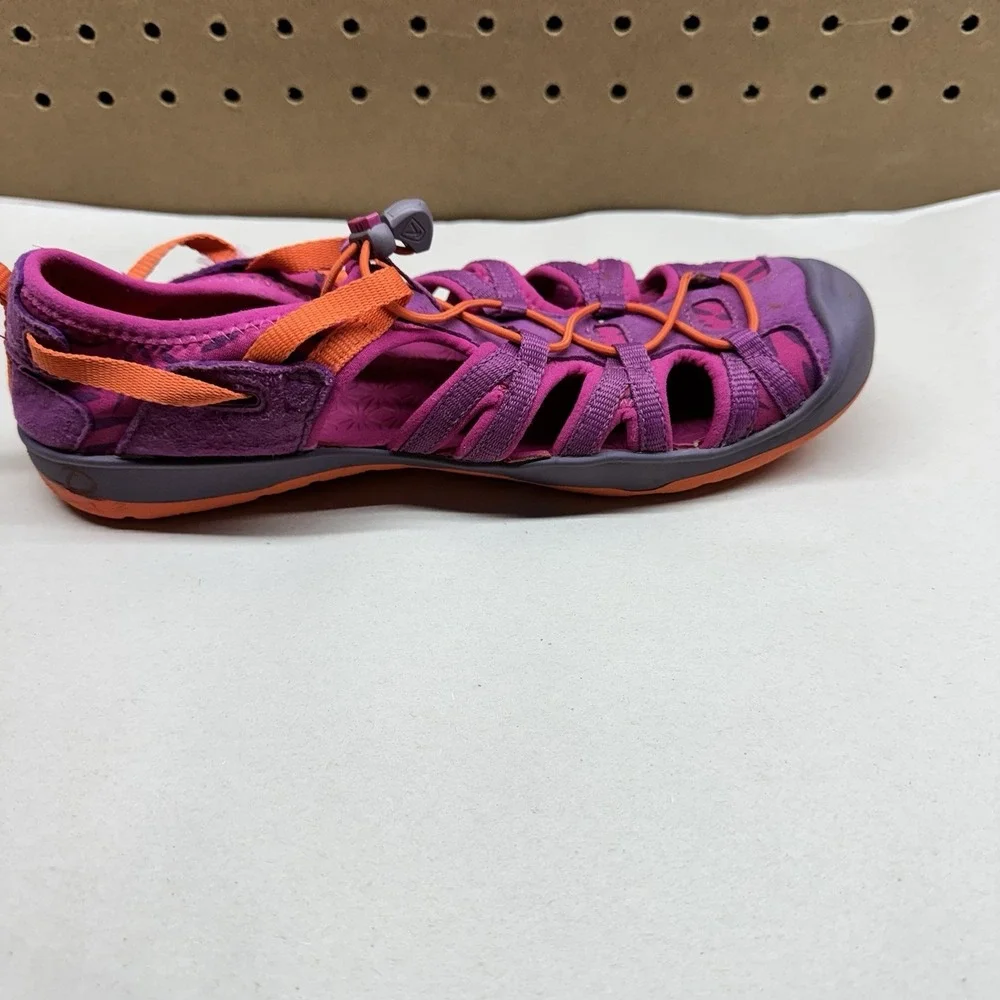 Keen Moxie Sandals Purple Wine/Nasturtium Washable Shoes 1016353 EU38 US 6 Youth